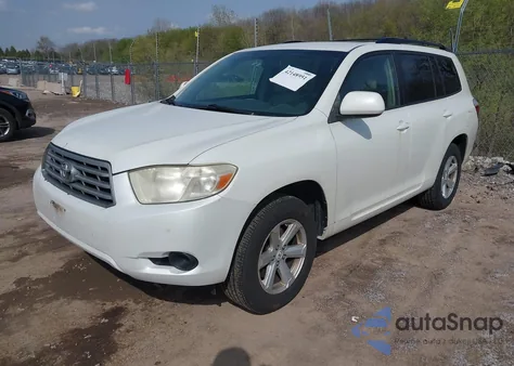 2008 Toyota Highlander z USA, uszkodzony, nr VIN JTEDS41A782062873